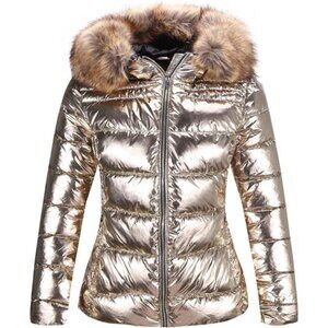 Womens Lightweight Puffer Jacket, Winter Coats for Women Warm Quilted